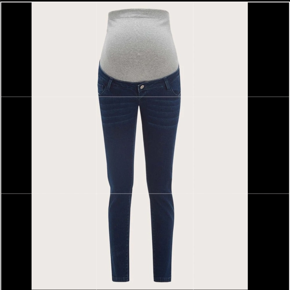 Maternity jeans size large